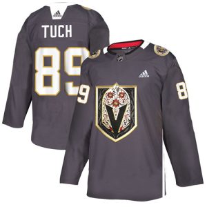 Vegas Golden Knights #89 Alex Tuch Grey Latino Heritage Night Stitched Jersey