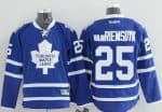 Maple Leafs #25 James Van Riemsdyk Blue Stitched Jersey