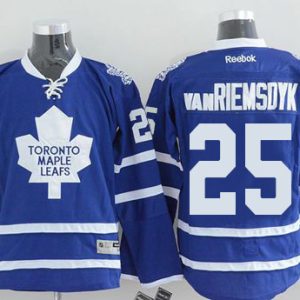 Maple Leafs #25 James Van Riemsdyk Blue Stitched Jersey