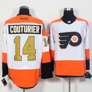 Flyers #14 Sean Couturier White 3rd Stitched Jersey