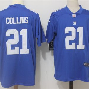 New York Giants #21 Landon Collins Royal Blue Team Color Stitched Vapor Untouchable Limited Nike Jersey