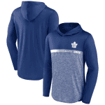 Toronto Maple Leafs Blue Podium Defender Pullover Hoodie