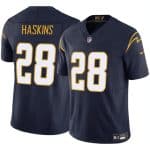 Los Angeles Chargers #28 Hassan Haskins Navy 2024 F.U.S.E. Vapor Limited Stitched Jersey