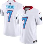 Houston Texans #7 C.J. Stroud White 2024 F.U.S.E. Limited Stitched Jersey