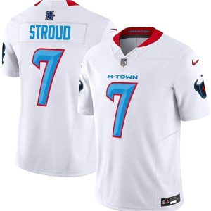 Houston Texans #7 C.J. Stroud White 2024 F.U.S.E. Limited Stitched Jersey
