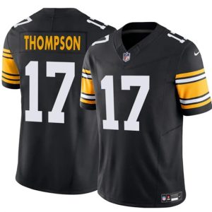 Pittsburgh Steelers #17 Skylar Thompson Black 2025 F.U.S.E. Alternate Vapor Limited Football Stitched Jersey