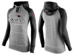Nike New England Patriots Performance Hoodie Grey Black