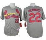Cardinals #22 Jason Heyward Grey Cool Base Stitched Jersey
