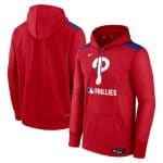 Philadelphia Phillies Red Collection Performance Pullover Hoodie