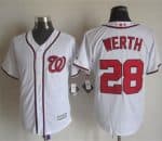 Nationals #28 Jayson Werth White New Cool Base Stitched Jersey