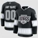 Los Angeles Kings Custom Black 2024-25 Home Stitched Jersey