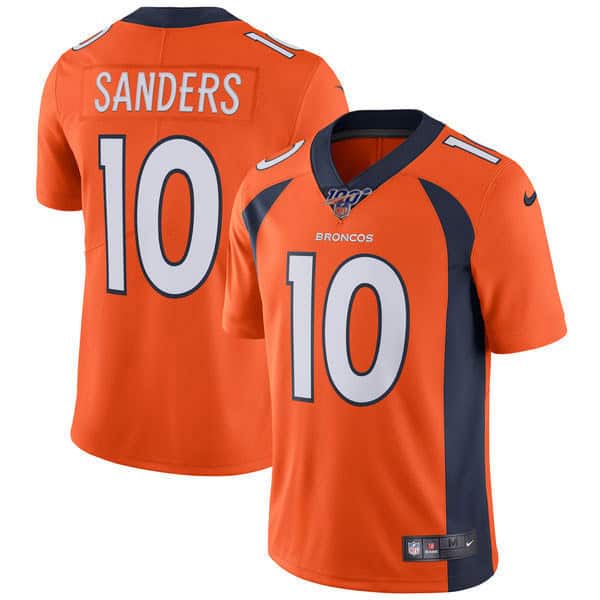 Denver Broncos 100th #10 Emmanuel Sanders stitched Limited Jersey