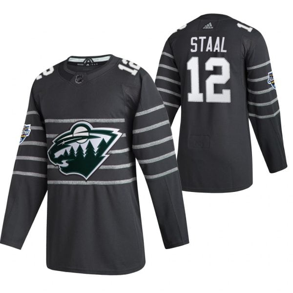 Minnesota Wild #12 Eric Staal 2020 Grey All Star Stitched Jersey
