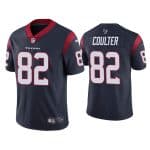 Houston Texans #82 Isaiah Coulter Navy Vapor Untouchable Limited Stitched Jersey