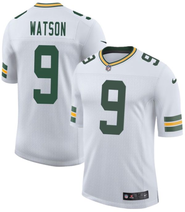 Green Bay Packers #9 Christian Watson White 2025 New Vapor Untouchable Limited Stitched Jersey
