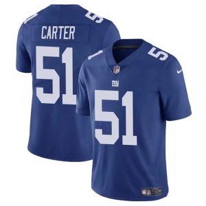 New York Giants #51 Abdul Carter Blue 2025 Vapor Untouchable Limited Stitched Jersey
