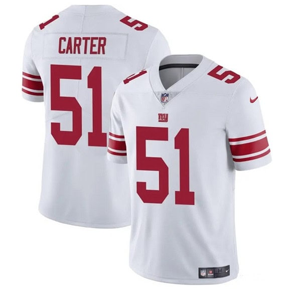New York Giants #51 Abdul Carter White 2025 Vapor Untouchable Limited Stitched Jersey