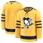 Pittsburgh Penguins Blank Gold 2025 Alternate Stitched Jersey
