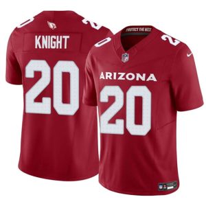 Arizona Cardinals #20 Bam Knight Red 2025 F.U.S.E. Vapor Untouchable Limited Stitched Jersey
