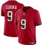 Tampa Bay Buccaneers #9 Emeka Egbuka Red 2025 Draft Vapor Limited Stitched Jersey