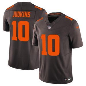 Cleveland Browns #10 Quinshon Judkins Brown 2025 F.U.S.E. Alpha Dawg Limited Stitched Jersey