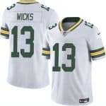 Green Bay Packers #13 Dontayvion Wicks White 2025 Vapor Untouchable Limited Stitched Jersey