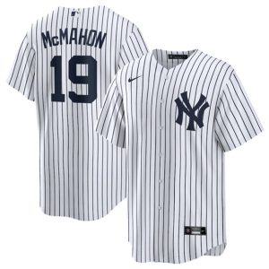 New York Yankees #19 Ryan McMahon White 2025 Cool Base Stitched Jersey