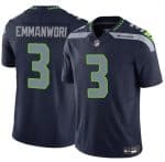 Seattle Seahawks #3 Nick Emmanwori Navy 2025 F.U.S.E. Vapor Untouchable Limited Stitched Jersey