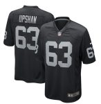 Las Vegas Raiders #63 Gene Upshaw Black Vapor Stitched Jersey