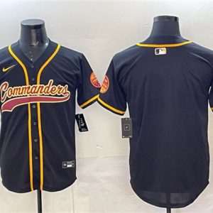 Washington Commanders Blank Black Limited Stitched Jersey