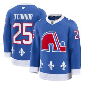 Colorado Avalanche #25 Logan O'Connor Blue 2025 Alternate Stitched Jersey