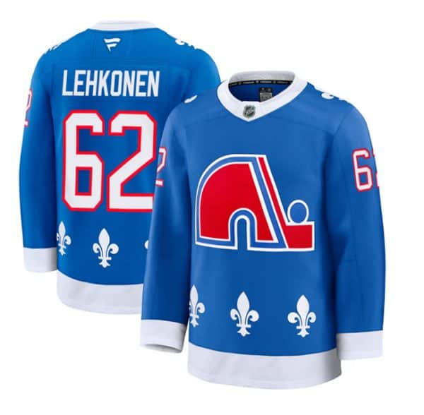 Colorado Avalanche #62 Artturi Lehkonen Blue 2025 Alternate Stitched Jersey