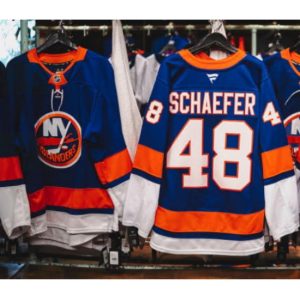 New York Islanders Matthew Schaefer #48 Navy 2024-25 Stitched Jersey