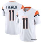 Denver Broncos #11 Troy Franklin White 2025 F.U.S.E. Vapor Limited Stitched Jersey