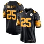 Pittsburgh Steelers ££25 DeShon Elliott Black Color Rush Vapor Untouchable Limited Stitched Jersey