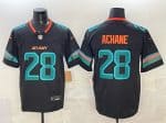Miami Dolphins #28 De¡¯Von Achane Black 2025 F.U.S.E. ¡°Rivalries¡± Vapor Limited Stitched Jersey