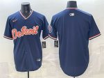 Detroit Tigers Blank Navy 2026 Alternate Vapor Premier Limited Stitched Jersey