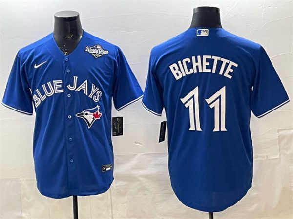 Toronto Blue Jays #11 Bo Bichette Royal 2025 World Series Cool Base Stitched Jersey