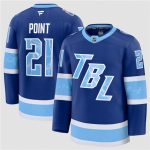Tampa Bay Lightning #21 Brayden Point Blue 2026 Stadium Series Stitched Jersey