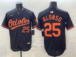 Baltimore Orioles #25 Pete Alonso Black 2025 Limited Stitched Jersey