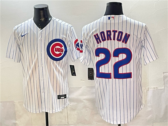 Chicago Cubs #22 Cade Horton White Cool Base Stitched Jersey