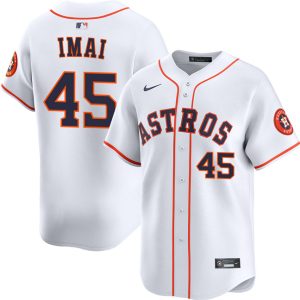 Houston Astros #45 Tatsuya Imai White 2026 Home Limited Stitched Jersey