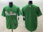 Philadelphia Phillies Blank Green Limited Stitched Jersey
