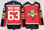 Florida Panthers #63 Brad Marchand Red 2026-2026 Winter Classic Stitched Jersey