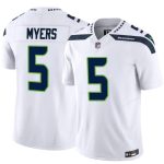 Seattle Seahawks #5 Jason Myers White 2025 F.U.S.E. Vapor Untouchable Limited Stitched Jersey