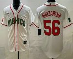 Mexico #56 Randy Arozarena White 2026 World Classic Cool Base Jersey