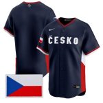 Czech Republic Nike Navy 2026 World Classic Team Jersey