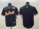 Detroit Tigers Blank Navy 2026 Alternate USA 250' Patch Vapor Premier Limited Stitched Jersey