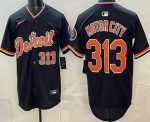 Detroit Tigers #313 Motor City Navy Limited Jersey